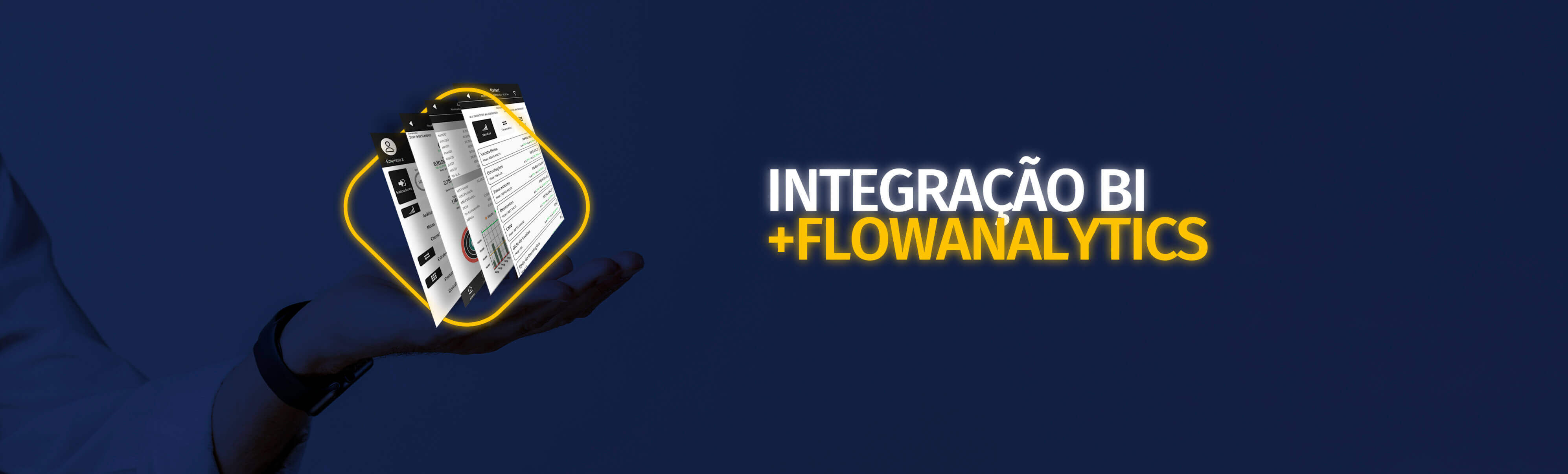 Integração com o PowerBI + FlowAnalytics